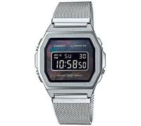 Casio Collection Damen Digital Uhr mit Edelstahl Armband