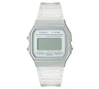 Casio Collection F-91WS-7EF Digitaluhr silber/weiß