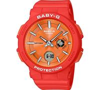 CASIO Damen Analog-Digital Quarz Uhr mit Harz Armband BGA-255-4AER