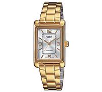 Casio Damen Analog Quarz mit Edelstahl Armbanduhr LTP 1234PG 7A