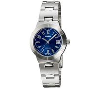 CASIO Damen-Armbanduhr Analog Quarz Edelstahl LTP-1241D-2
