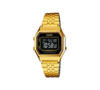 CASIO Damen-Armbanduhr Digital Quarz Edelstahl LA-680WG-1B