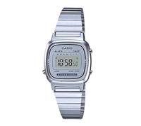 Casio Damen Digital mit Edelstahl Armbanduhr LA670WA 7D