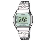 CASIO LA680WEA-7EF Uhr Herrenuhr Edelstahl Datum Alarm Silber