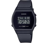 Casio Damen-Armbanduhr LW-204-1BDF, Schwarz, Silikonband, 50m Wasserdicht, Digital, Stoppuhr, Kalender, Alarm, Beleuchtung, 35x38.9x9.4mm, 24g, Uhren/Frauen