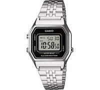 Casio DamenArmbanduhr Digital Quarz Edelstahl LA680WEA-1EF