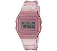 Casio Damenuhr F-91WS-4EF Digital Resin rosa