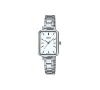 Casio Damenuhr - LTP-V009D-7EUDF Schwarzes Zifferblatt, Armband Silber, Armband