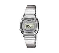 Casio Digital Casio Retro Damenuhr LA670WEA-7EF Silber