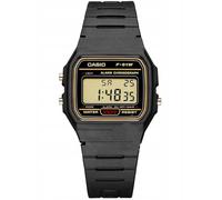 Casio Digital Watch with Black Resin Strap (F91WG-9QDF)