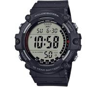Casio Digitale Herrenuhr mit Automatikarmband aus Harz AE-1500WH-1AV