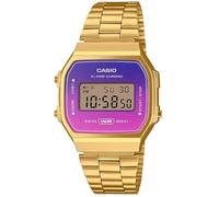 Casio Digitale Unisex-Armbanduhr mit mehrfarbigem Zifferblatt - A168WERG-2ADF, Mehrfarbig, modern