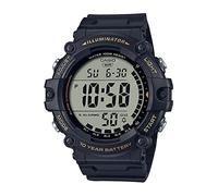 Casio Digitales schwarzes Zifferblatt für Jugendliche AE-1500WHX-1AVDF (D275), Schwarz, Armband