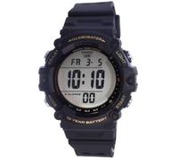 Casio Digitales schwarzes Zifferblatt für Jugendliche AE-1500WHX-1AVDF (D275), Schwarz, Armband