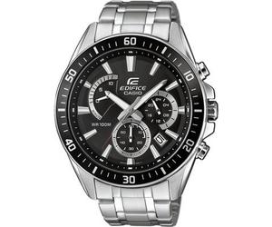 Casio Edifice EFR-552D-1AVUEF Armbanduhr Herren Analog Edelstahl Stoppuhr 10 Bar