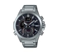 Casio Ecb30d1aef Uhr One Size Silver Grey / Silver Grey / Black