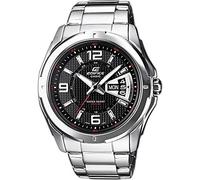Casio Edifice Herrenarmbanduhr, massives Edelstahlgehäuse und Armband, 10 BAR