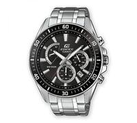 Casio Edifice Herrenarmbanduhr, massives Edelstahlgehäuse und Armband, 10 BAR