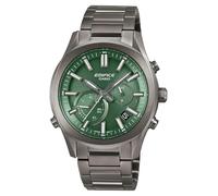 Casio Edifice Herrenuhr Solar Chrono Grau/Grün EQB-1300DC-3AEF