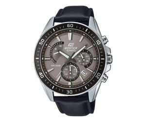 CASIO EDIFICE Uhr EFR-552L-5AV | Unisex | Braun/Silber