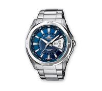Casio Uhr Edifice EF-129D-2AVEF 45 mm 10 ATM Silber Herren