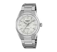 Casio EFK-110D-7AER Automatik Herrenuhr Silber-Weiß Saphirglas 100m Ø38mm