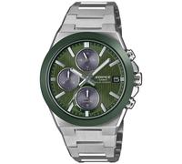 Casio EFS-S650D-3AEF Edifice Herrenuhr Solar Chrono Stahl/Grün