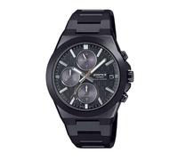 Casio EFS-S650DC-1AEF EDIFCE Herren-Chronograph Solar Saphirglas mit Keramik-Lünette Schwarz IP Ø40mm