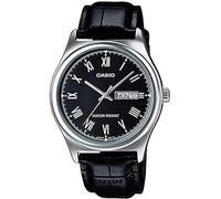 Casio Elegante Uhr MTP-V006L-1B, Schwarz, Klassisch