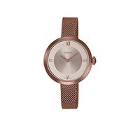 Casio Enticer Analoges rotgoldenes Zifferblatt für Damen LTP-E154MR-9ADF (A1854), Rotgold, Analog, 31.5×31.5×8mm, Armband