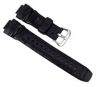 Casio Ersatzband Uhrenarmband Leder / Resin Band schwarz für G-304RL