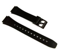 Casio Ersatzband Uhrenarmband Resin 18mm schwarz DB-36-1AVEF DB-36