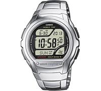 Casio Funk Armbanduhr WV-58DE-1AVEF (L x B x H) 53.4 x 43.7 x 12 mm Silber Gehäusematerial=Edelstahl, Harz Material (Armband)=Edelstahl
