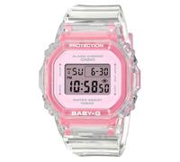 Casio G-Shock Baby-G Summer Jelly (42,1 mm) rosa digitales Zifferblatt/transparentes Harzarmband BGD-565SJ-7ER