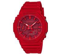 Casio GA-2100-4AER Uhr Armbanduhr Unisex Rot
