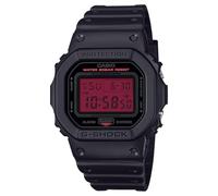 Casio G-Shock DW-5600BBR-1 Digitaluhr, quadratisch, Kunstharz, Rot