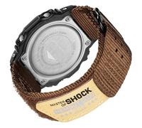 Casio G-Shock GA-100/110/120/135/2100 DW-5600E/5610/5700/8900 Uhrenarmband 16 mm Lederband mit Casio Klettverschluss