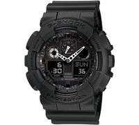 Casio G-Shock GA-100-1A1ER Armbanduhr Herrenuhr Schwarz Polymer stoßfest wasserfest 200 m