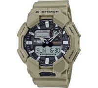 Casio G-Shock GA010-5A Analog-Digital-Armbanduhr, Kunstharz, Beige, 10 Jahre Batterie, Braun