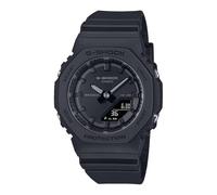 Casio G-Shock GMA-P2100BB-1ACR Achteckige Armbanduhr, Analog-Digital, Kunstharz, Schwarz, Schwarz