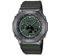 Casio G-Shock grünes Zifferblatt, grünes Harzarmband GM-2100B-3AER