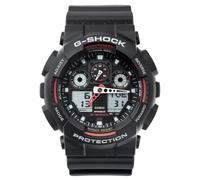 CASIO Herren G-SHOCK rot / schwarz / weiß, Größe One Size, 3457062 Rot / Schwarz / Weiß One Size