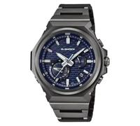 Smartwatch CASIO G-SHOCK, schwarz, blau, schwarz, Smartwatches, Herren, Smartwatch, Solaruhr,Armbanduhr,Herrenuhr,Bluetooth,Stoppfunktion,Edelstahlarmband (31682922-0) schwarz, blau, schwarz