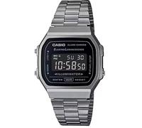 Casio G-Shock Unisex A168WGG-1BVT Digital Vintage Watch Silver