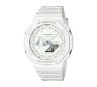 Casio G-Shock Unisex Uhr GA-2100-7A7ER Carbon, Resin weiß