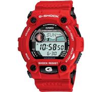 Casio G7900A-4 Damenuhr, Armband aus Kunstharz, Rot, Band