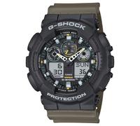 Casio GA-100TU-1A3ER G-Shock Classic Herrenuhr Oliv/Schwarz