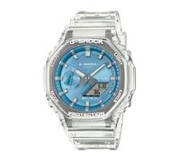 Casio GA-2100BM-7A2ER G-Shock Herrenuhr Transparent / Metallic-Blau Ø45mm
