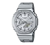 Casio GM-2110D-7AER G-Shock G-Steel Herrenuhr silber Metallband Ø45mm