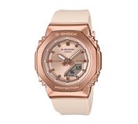 Casio GM-S2110PG-4AER G-Shock Damenuhr roségoldfarben cremefarbenes Band Ø40mm